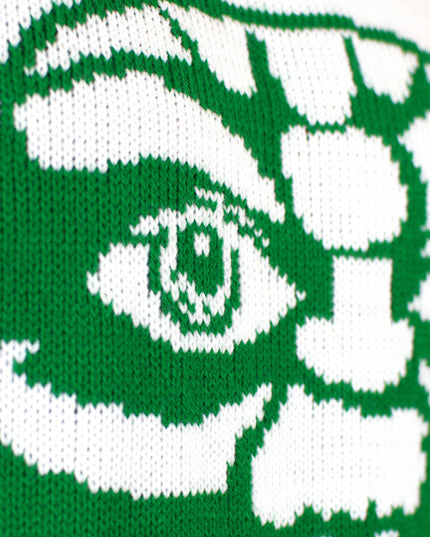 Damen-Weihnachtspullover mit dem Aufdruck „Ich bin kein Elf“