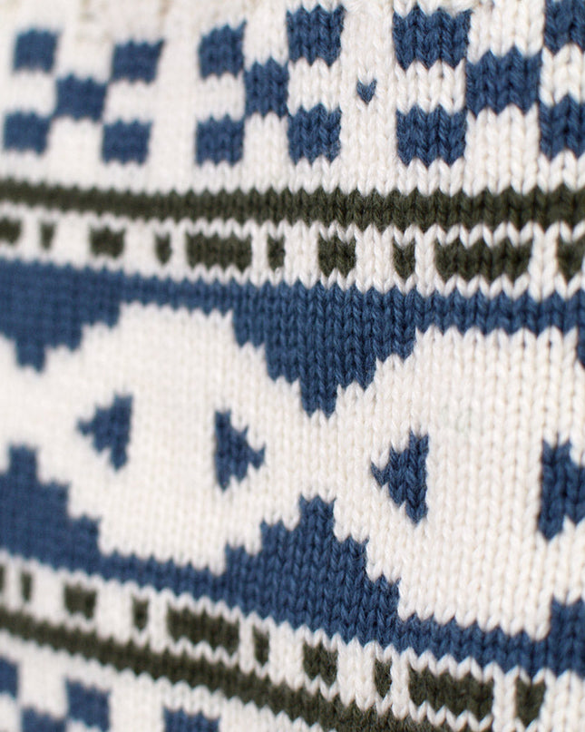 Dreamy Cottage Cardigan Organic Cotton Sweater for Men