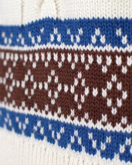 Alpiner Damen-Cardigan aus Bio-Baumwolle für die Feiertage