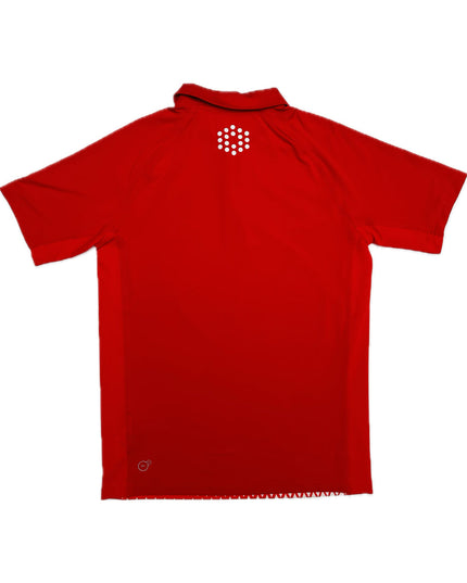 Vintage Puma Red Polo Shirt for Men and Women