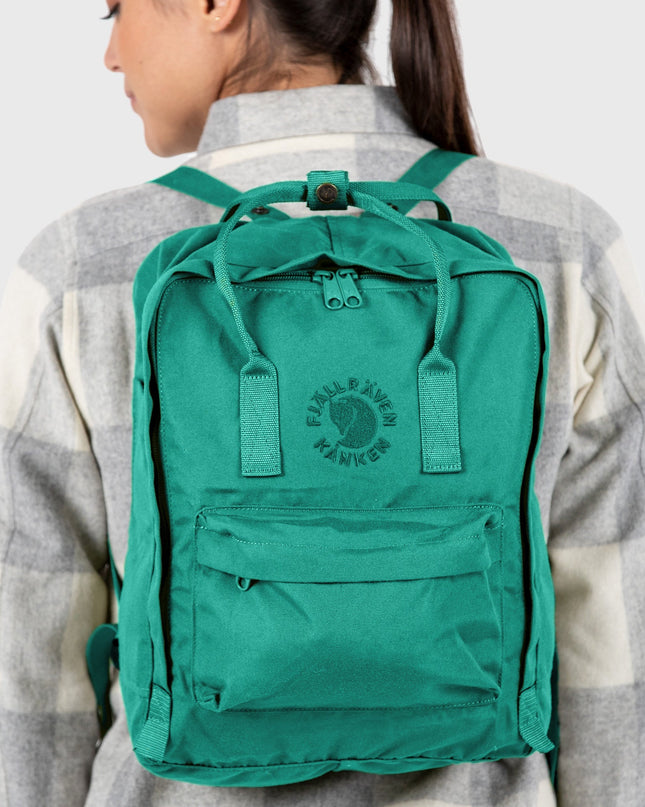 Fjällräven Re-Kanken Rucksack | Klassisches Schwarz, umweltfreundlich