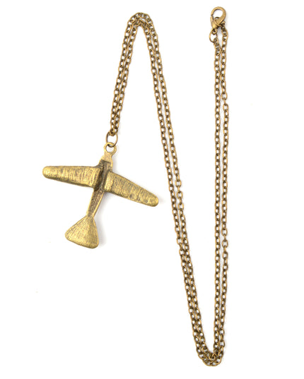 Airplane Necklace - Aviation-Inspired Fashion Accessory