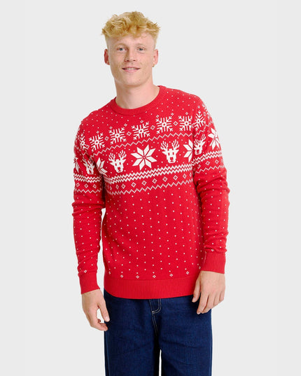 Scandinavian Men's Christmas Sweater for Festive Fun