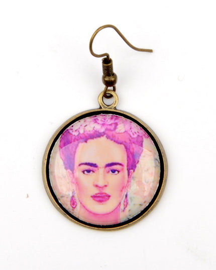 Frida Art Earrings | Christmas and Halloween Jewelry for Women