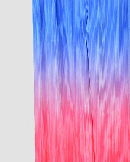 Meerjungfrauenhose – Rosa-Blau | Loungewear