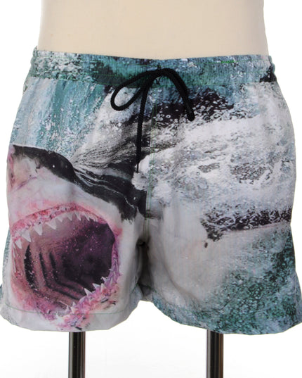 Fun Shark Print Shorts
