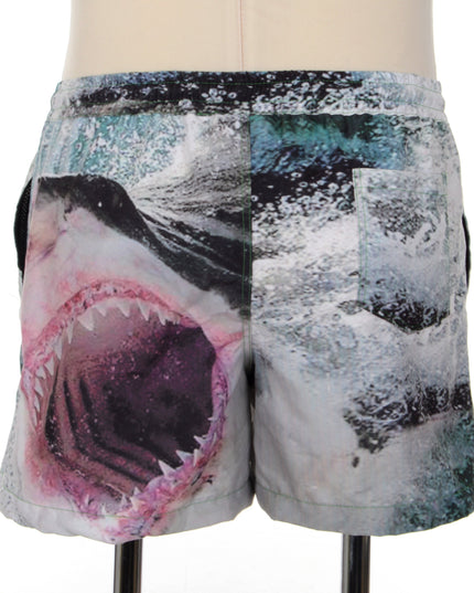 Fun Shark Print Shorts