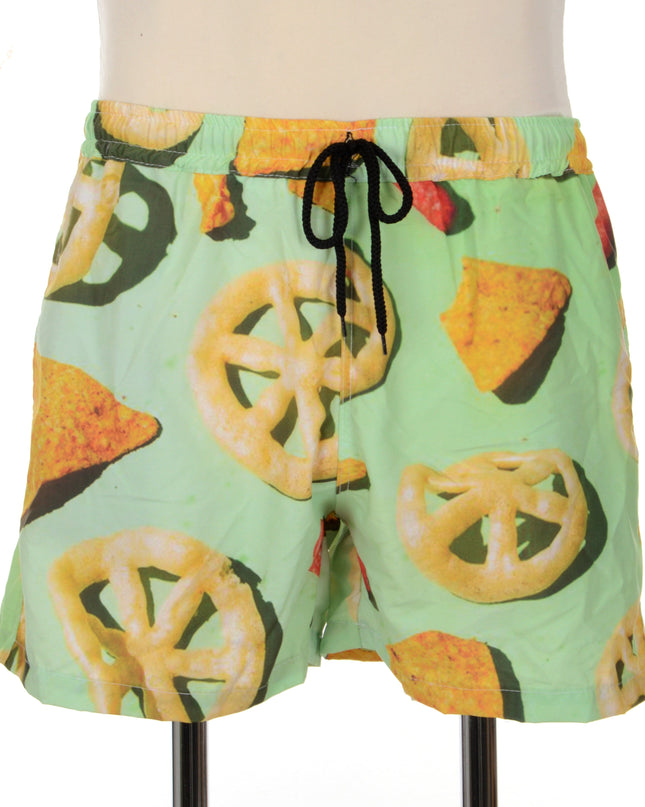 Shorts mit Chips-Print – Ein toller Sommerlook