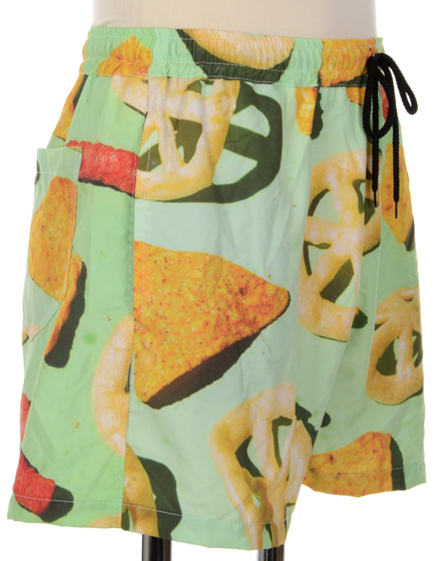 Shorts mit Chips-Print – Ein toller Sommerlook