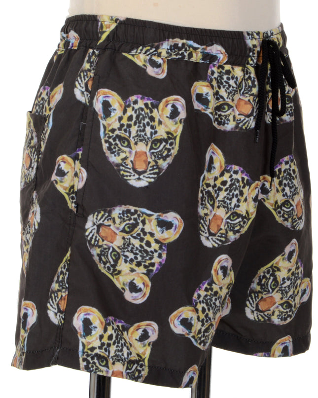 Stylish Leopard Print Shorts