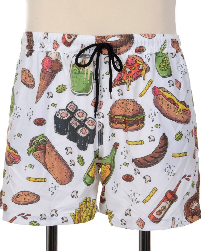 Quirky Junk Food Shorts