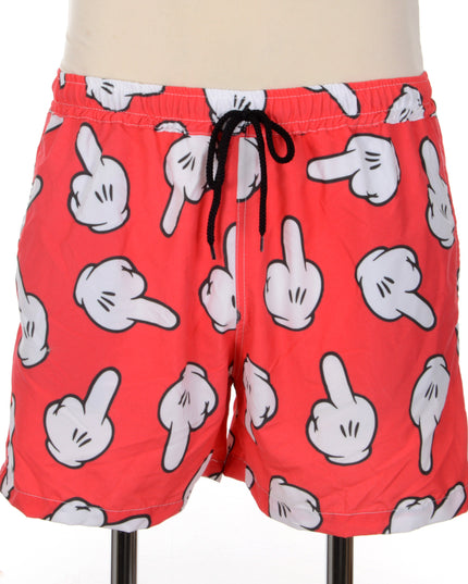 Unique Hand Print Shorts