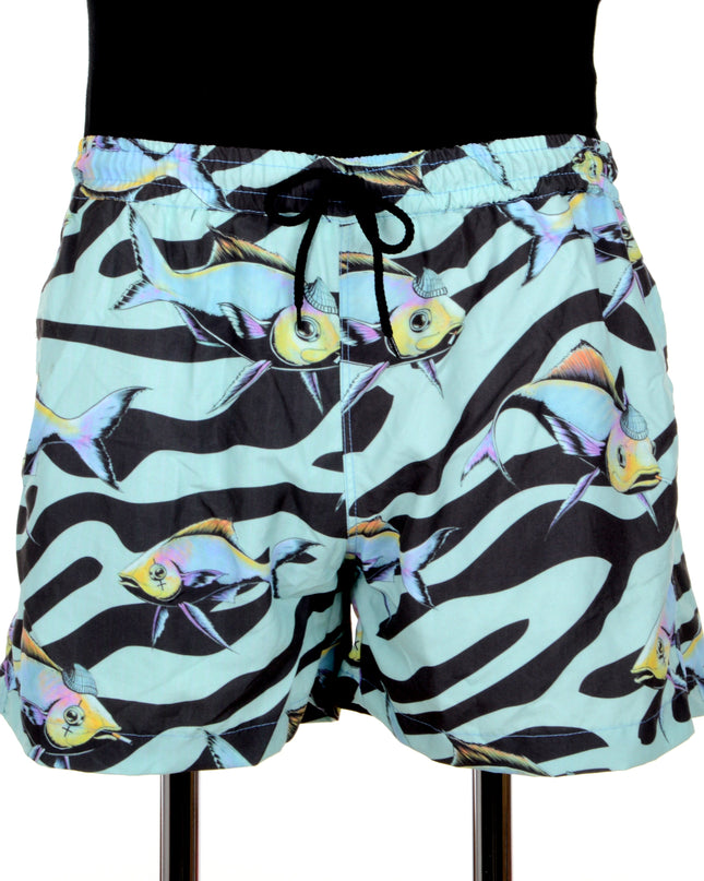 Shorts - Fischmuster