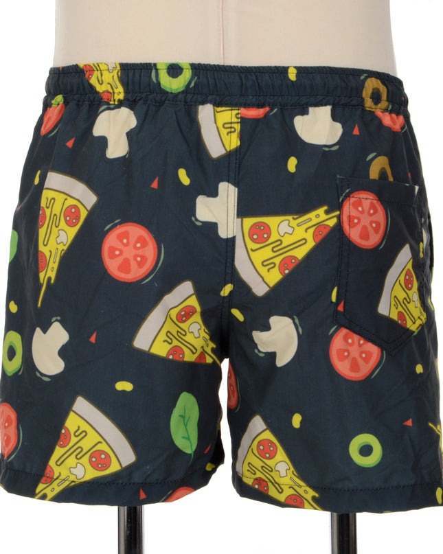 Fun Pizza Print Shorts