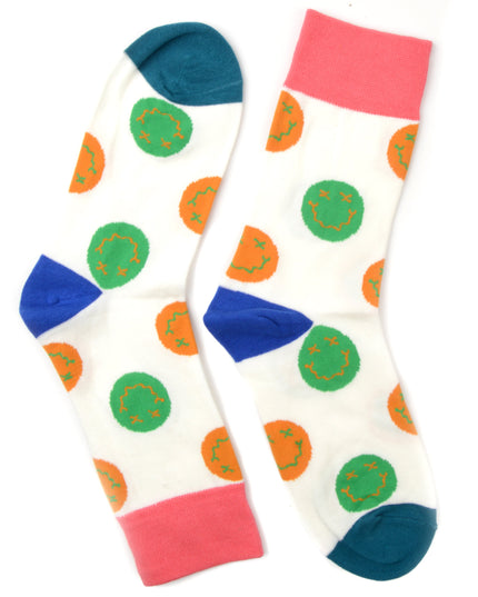 Fun Christmas Socks - Zokni Smiley II Design