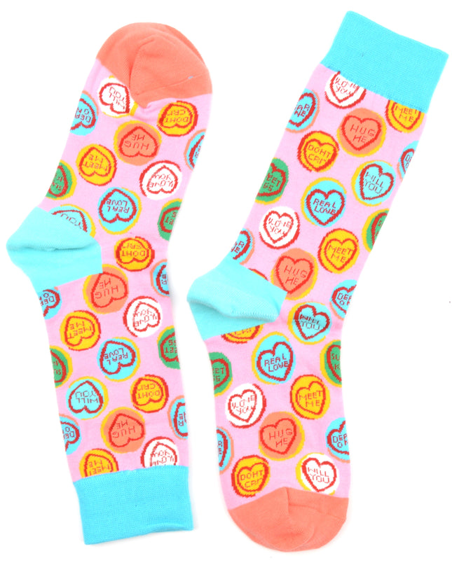 Fun Christmas Socks with Candy Design for All Ages