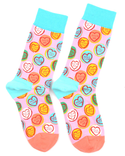 Fun Christmas Socks with Candy Design for All Ages