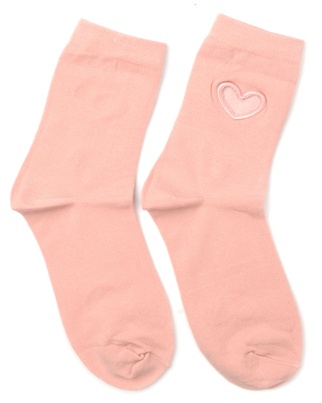 Herzsocken - Zokni Pink Design
