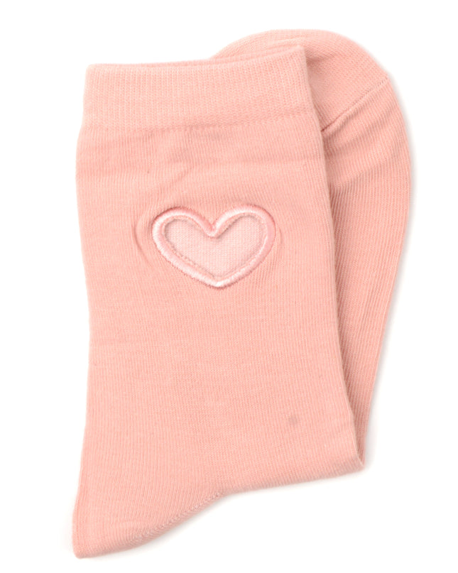 Herzsocken - Zokni Pink Design