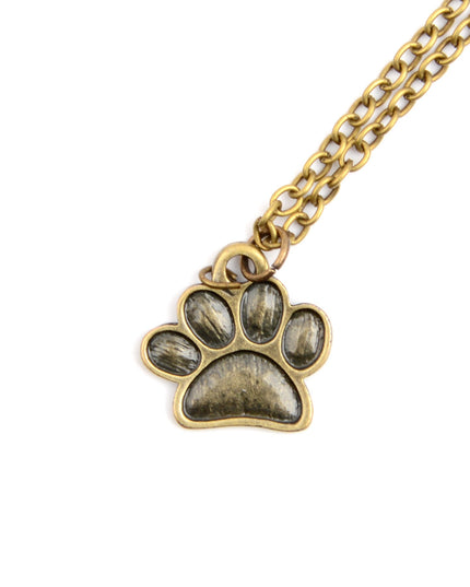 Paw Print Necklace