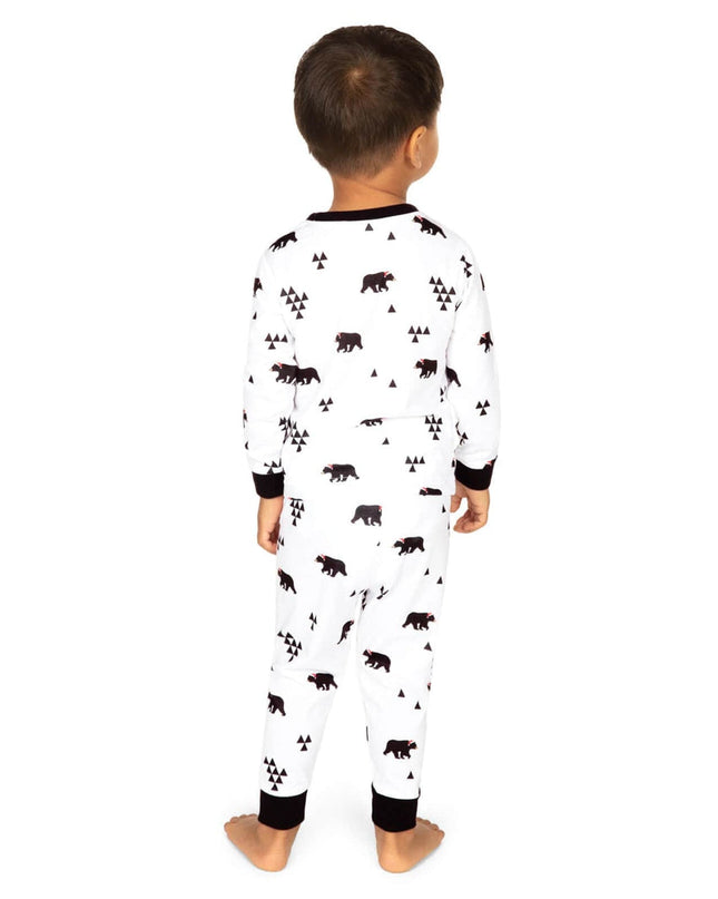 Toddler Boy's Beary Christmas Crew Neck Pajama Set