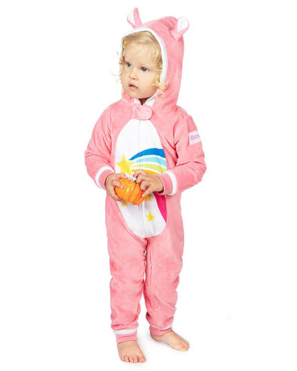 Toddler Girl's 80's Cartoon Bear Costume