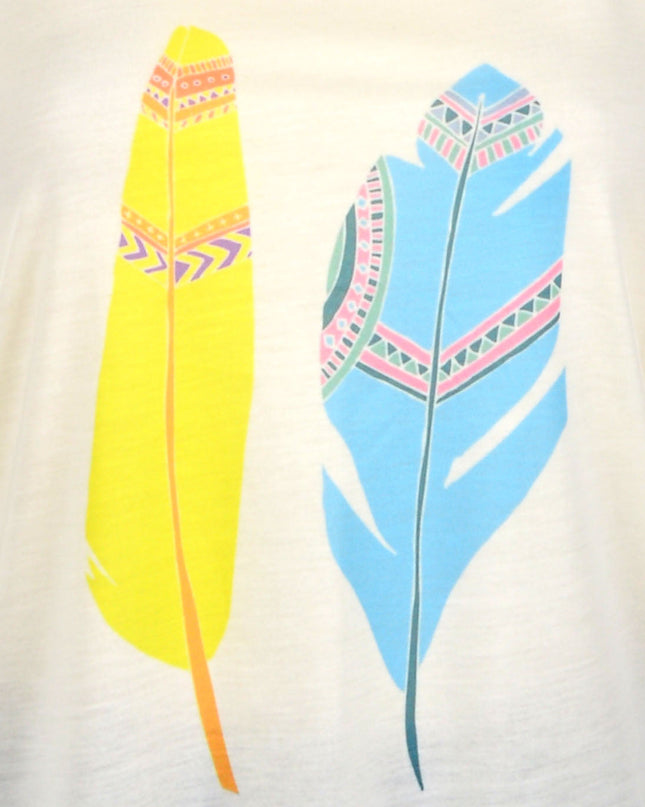 Lockeres Tanktop - Two Feathers