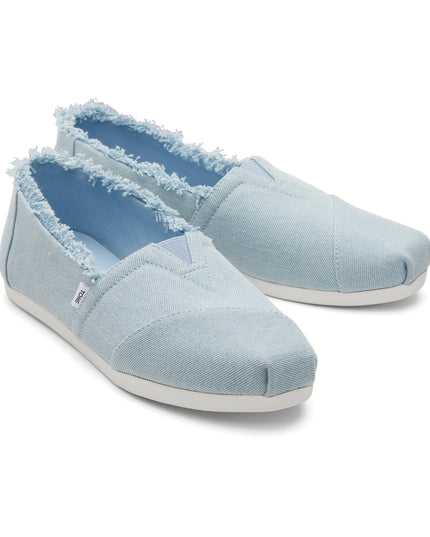 TOMS Alpargata - Pastel Blue Washed Denim