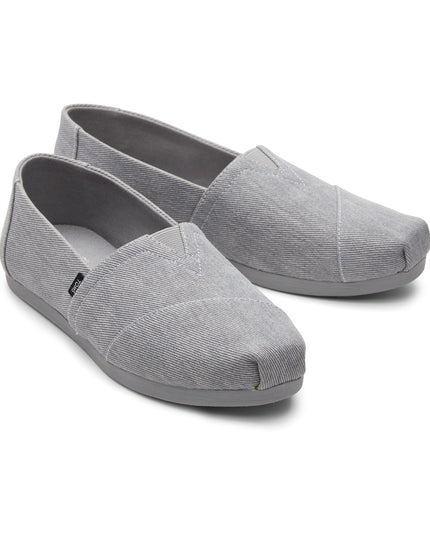 TOMS Alpargata – Ultimativer grauer Distressed Twill