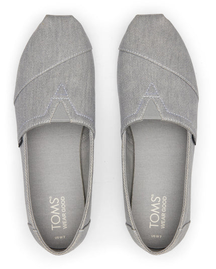 TOMS Alpargata – Ultimativer grauer Distressed Twill