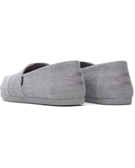 TOMS Alpargata – Ultimativer grauer Distressed Twill