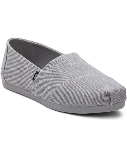 TOMS Alpargata – Ultimativer grauer Distressed Twill