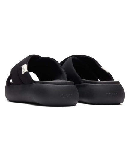 TOMS Alpargata Mallow Crossover - Schwarze Hausschuhe