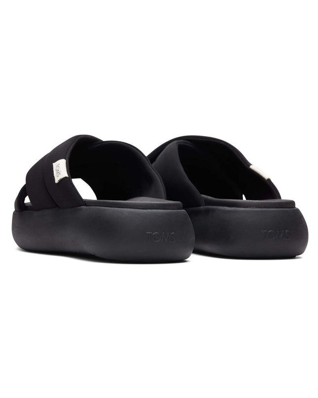 TOMS Alpargata Mallow Crossover - Schwarze Hausschuhe
