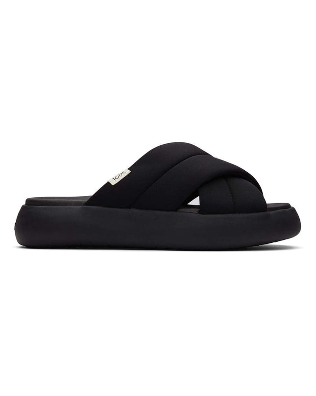 TOMS Alpargata Mallow Crossover - Schwarze Hausschuhe