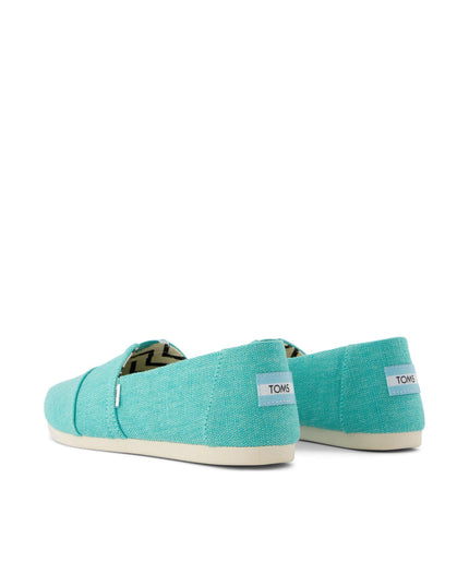 TOMS Alpargata Classic - Aqua Heritage Canvas
