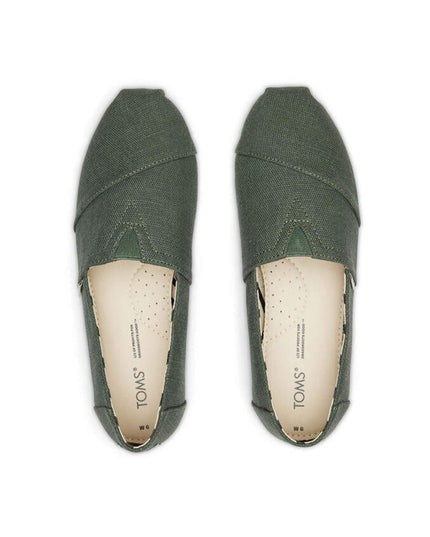 TOMS Alpargata - Bonsai Green Heritage Canvas Hausschuhe