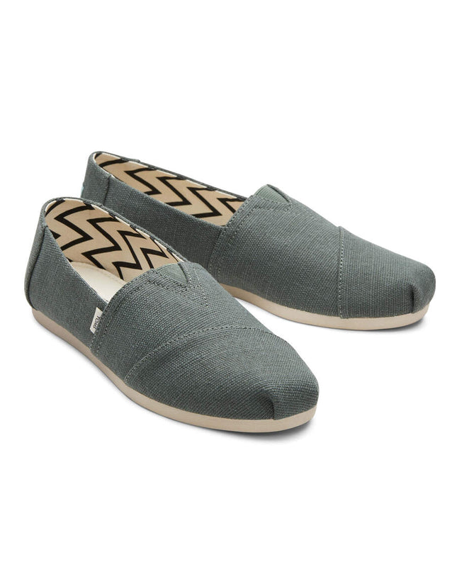 TOMS Alpargata - Bonsai Green Heritage Canvas Hausschuhe
