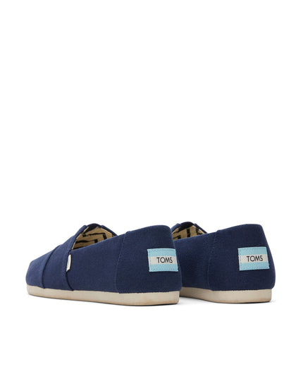 TOMS Recycled Cotton Canvas – Marineblau