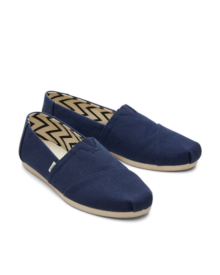 TOMS Recycled Cotton Canvas – Marineblau