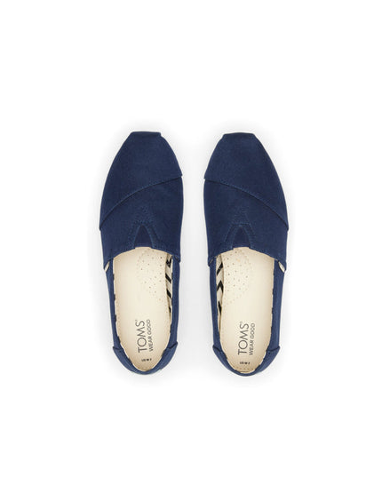 TOMS Recycled Cotton Canvas – Marineblau