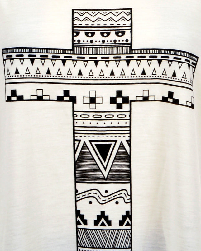 Lockeres Tanktop - Cross