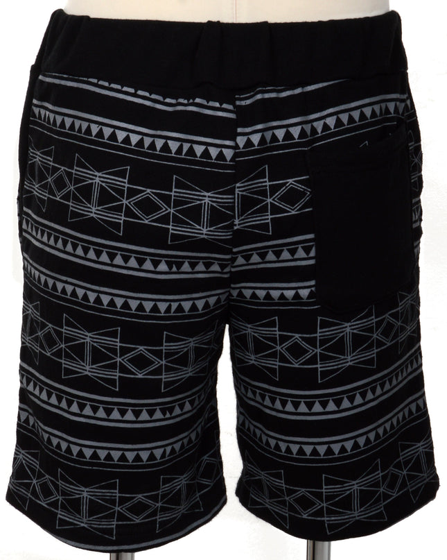 Geometric Loungewear Shorts
