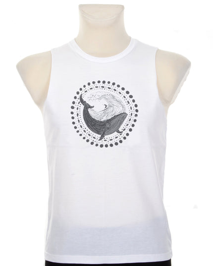 Tank Top - Whale Print for Men and Women