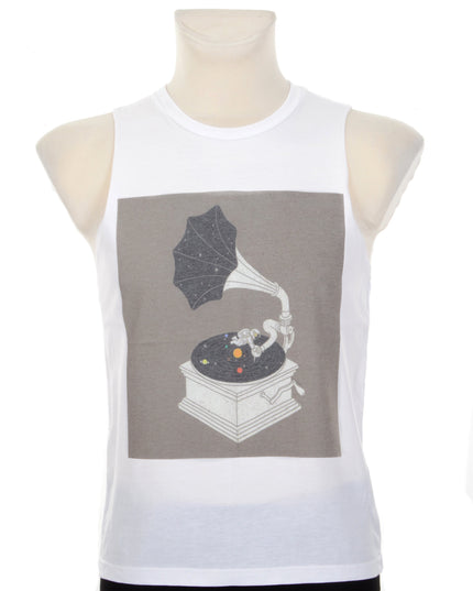 Tank Top - Vintage Gramophone Design for Men and Women