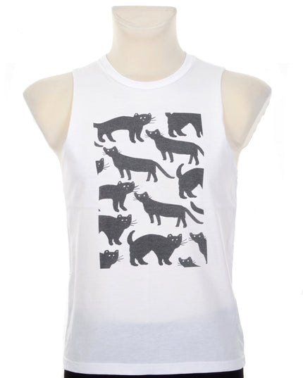 Tanktop – Schwarze Katzen Halloween-Kostüm für alle