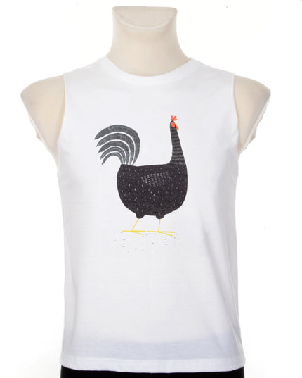 Tanktop mit Hahn-Motiv für Ostern, für Damen und Herren