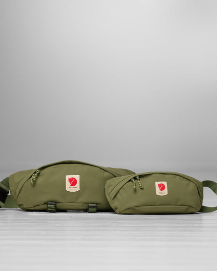 Fjällräven Ulvö Hüfttasche Groß - Schwarz