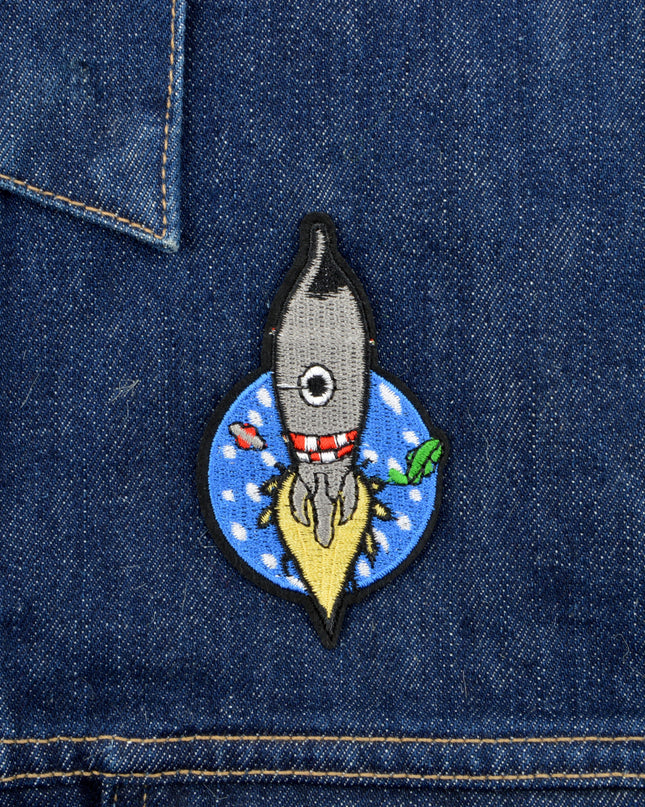 Felvarró - Rocket Exciting Space Patch