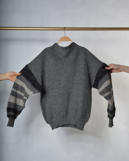 Vintage-Pullover – Strassbesetzter Weihnachtspullover in limitierter Auflage